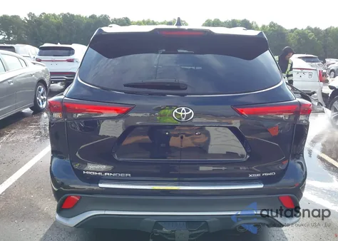 2021 Toyota Highlander Xse из США, поврежденный, VIN 5TDLZRBH7MS109486